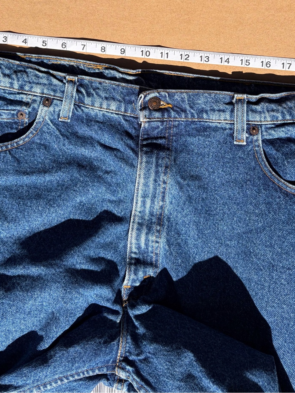 Levi's Relaxed Fit 540 Made in USA Men’s Jeans Med Wash